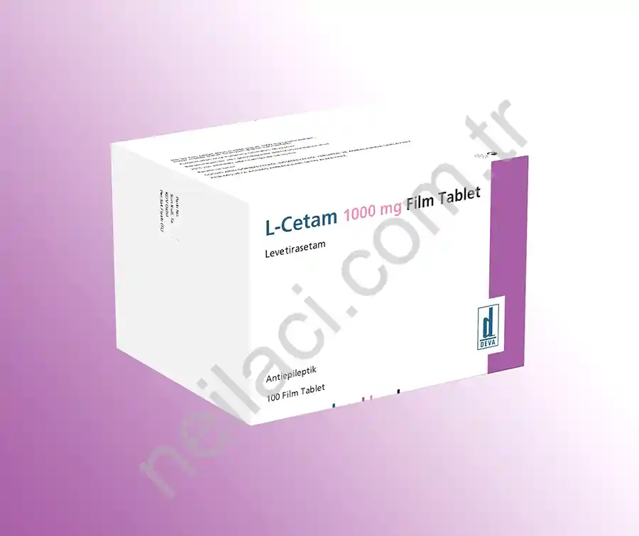 L-CETAM 1000 MG 100 FILM TABLET