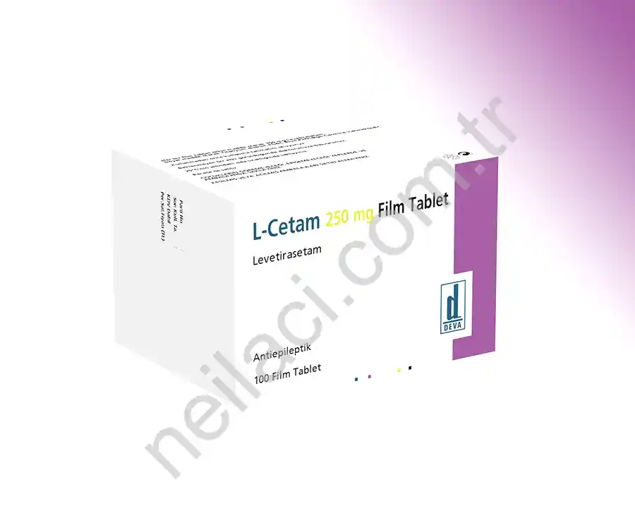 L-CETAM 250 MG 100 FILM TABLET