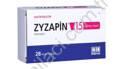 ZYZAPIN 15 MG 28 FILM TABLET